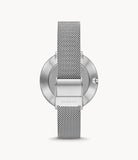 Skagen - Gitte Two-Hand Silver-Tone Stainless Mesh Watch