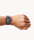 Skagen - Holst Chronograph Charcoal Steel Mesh Watch