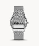 Skagen - Holst Automatic Silver-Tone Steel Mesh Watch