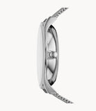 Skagen - Holst Automatic Silver-Tone Steel Mesh Watch