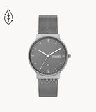 Skagen - Ancher Three-Hand Date Charcoal Stainless Watch