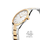 Bering - Ultra Slim Polished/Brushed Silver/Gold