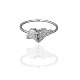 Boh Runga Small But Perfectly Formed Lil Sweetheart Ring - Size K