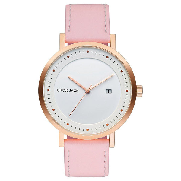 Uncle Jack New Leather - Pink & Rose