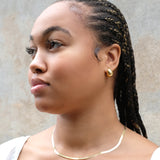 Najo - Mode Yellow Gold Huggie Earring