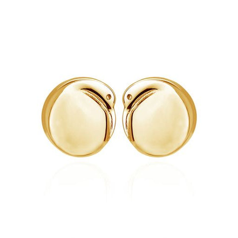 Boh Runga - Gold Plated Kiwi Studs