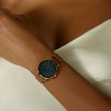 Rosefield Watch - The West Village Black Cognac