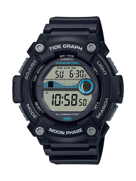 Casio - Tide Graph Black Watch