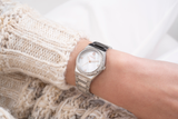 Furla - Tempo Mini Crystak Silver Bracelet Watch