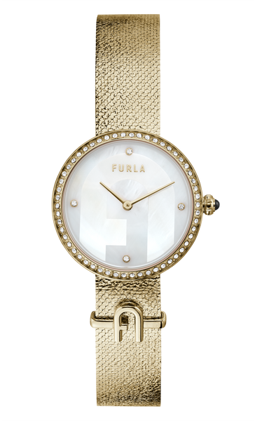 Furla - Small Logo Gold Bracelet Watch