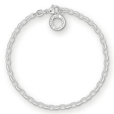 Thomas Sabo Charm Club Fine Belcher Bracelet - Large (18cm)