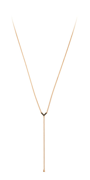 Dyrberg/Kern Yohe RG Black Pendant