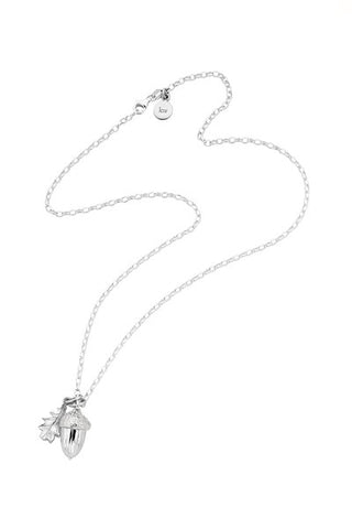 Karen Walker Acorn Pendant - Silver