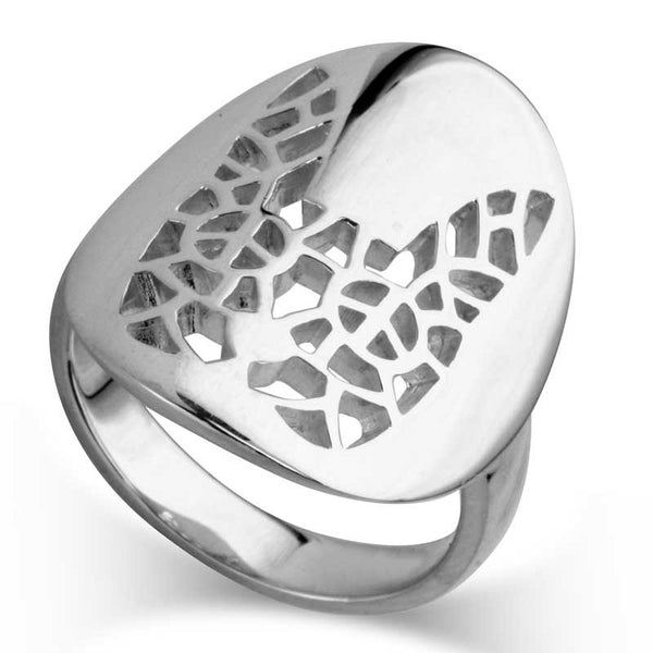 Karen Walker Filigree Rabbit Ring - Silver