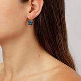 Dyrberg/Kern Agenta Gold Earrings - Blue