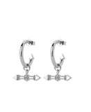 Karen Walker Arrow Fob Earring Silver