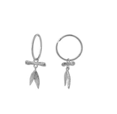 Karen Walker - Wild Things Bamboo Sleeper Earrings Sterling Silver