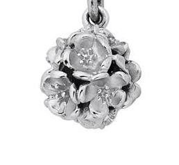 Karen Walker Botanical Flower Ball Charm - Small