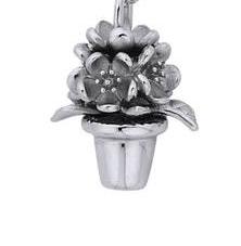 Karen Walker Botanical Flower Pot Charm