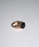 Meadowlark - Aphrodite Cocktail Ring - 9ct Yellow Gold - Onyx