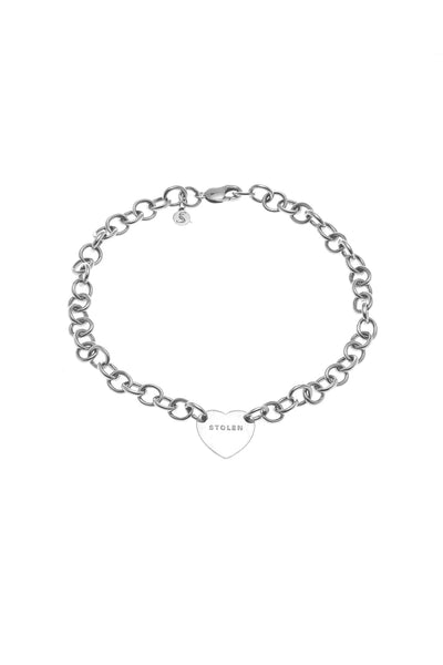 Stolen Girlfriends Club - Cold Heart Choker - Sterling Silver