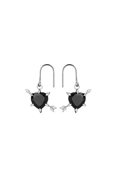 Karen Walker - Cupid's Arrow and Heart Earrings