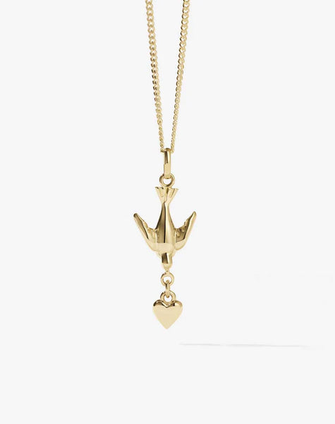 Meadowlark - Love Dove Necklace Gold Plated