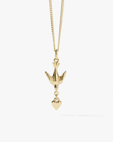 Meadowlark - Love Dove Necklace Gold Plated