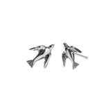 Meadowlark - Dove Studs Sterling Silver