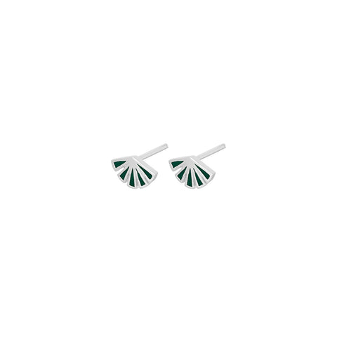 Daylight - Flare Green Studs