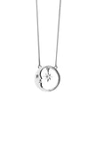 Karen Walker - Eclipse Moon and Star Necklace Silver