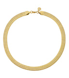 Edblad - Herringbone Necklace Large Gold