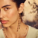 Edblad - Bar Earrings Maxi Gold