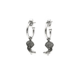 Nick Von K - Fantails On Sleeper Earrings