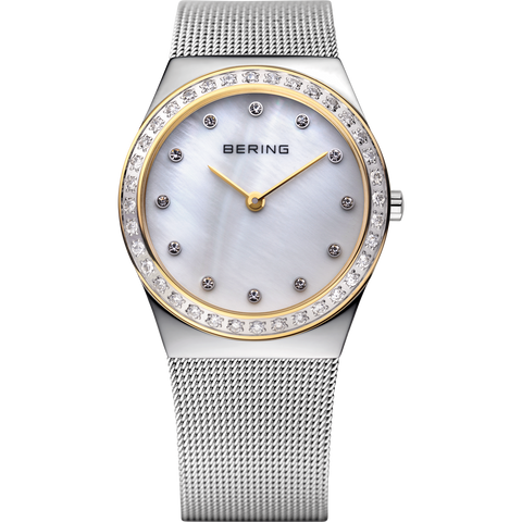 Bering - Yellow & Steel Ladies Watch