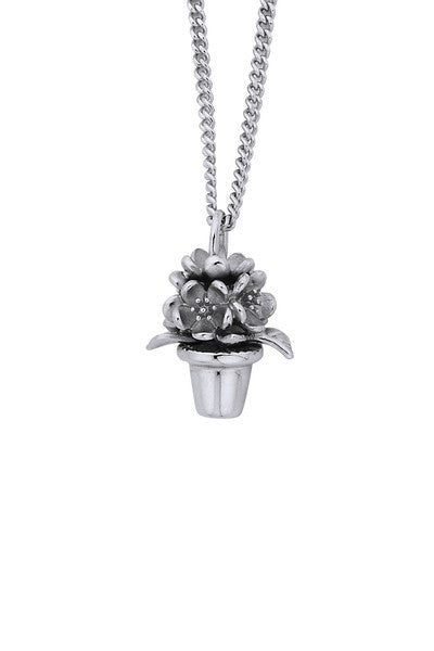 Karen Walker Botanical Flower Pot Pendant