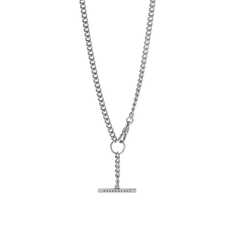 Meadowlark - Fob Chain Necklace 46cm Silver