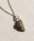 Meadowlark - Gold Nugget Charm Necklace Gold Plated