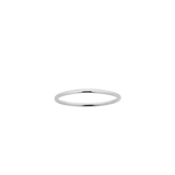 Meadowlark - 1mm Halo Band - Sterling Silver