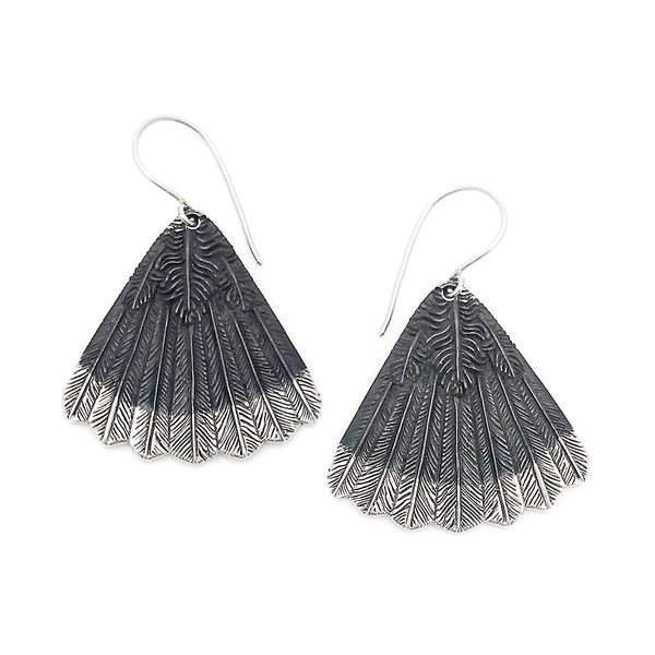 Nick Von K - Huia Fan Earrings