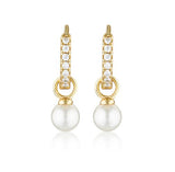 Georgini - Baby Pearl Hoop Gold