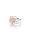 Stolen Girlfriends Club - Claw Ring - Rose Quartz