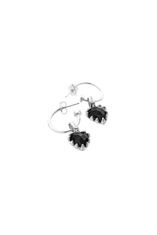 Stolen Girlfriends Club - Love Anchor Earrings - Onyx