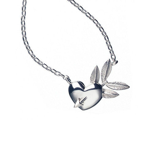 Karen Walker Classic Heart & Arrow Pendant