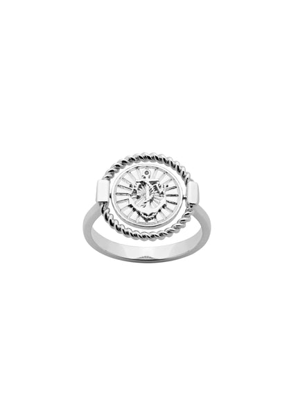 Karen Walker - Voyager Spin Ring - Silver