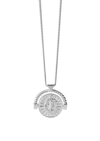 Karen Walker - Voyager Spin Necklace - Silver