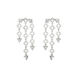 Lindi Kingi - Byzante Earrings Platinum