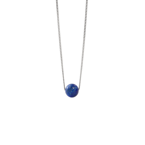 Meadowlark - Maya Necklace Small With Blue Lapis On A 45cm Sterling Silver Chain