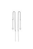 Karen Walker Metronome Earrings - Silver