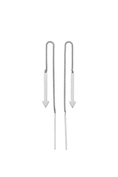 Karen Walker Metronome Earrings - Silver